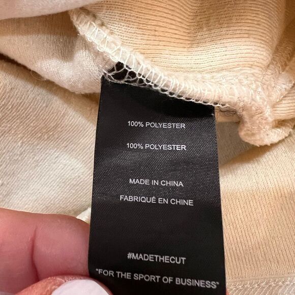 CUTS Polartec® Sherpa Full Zip Jacket XXL Cream Men’s | Tech Fleece Minimalist - Picture 10 of 10